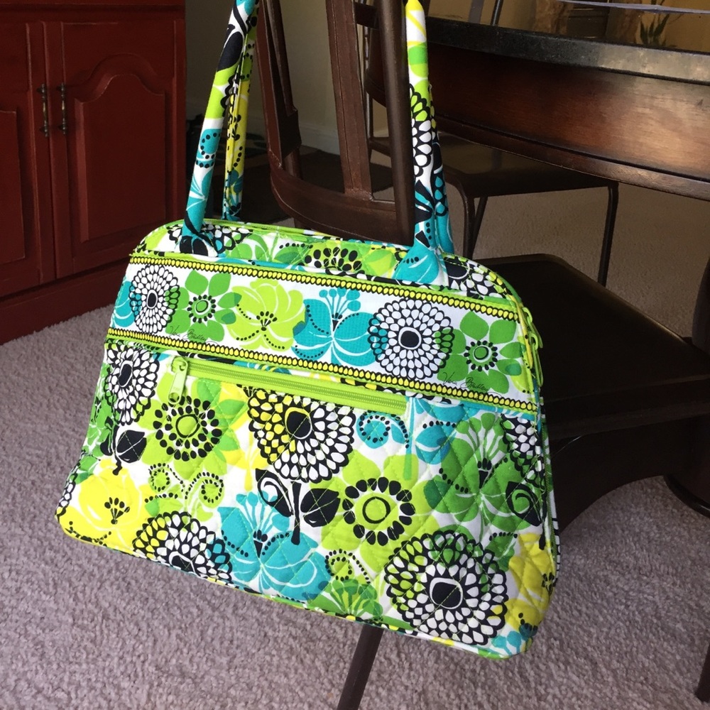 Vera Bradley Lime’s Up Bowler Bag/Purse